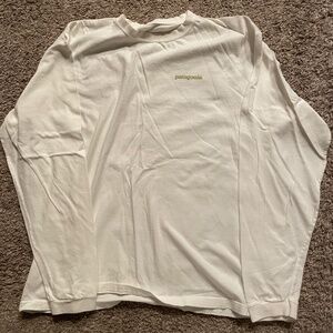 Patagonia Long Sleeve Organic Cotton T-Shirt Color White